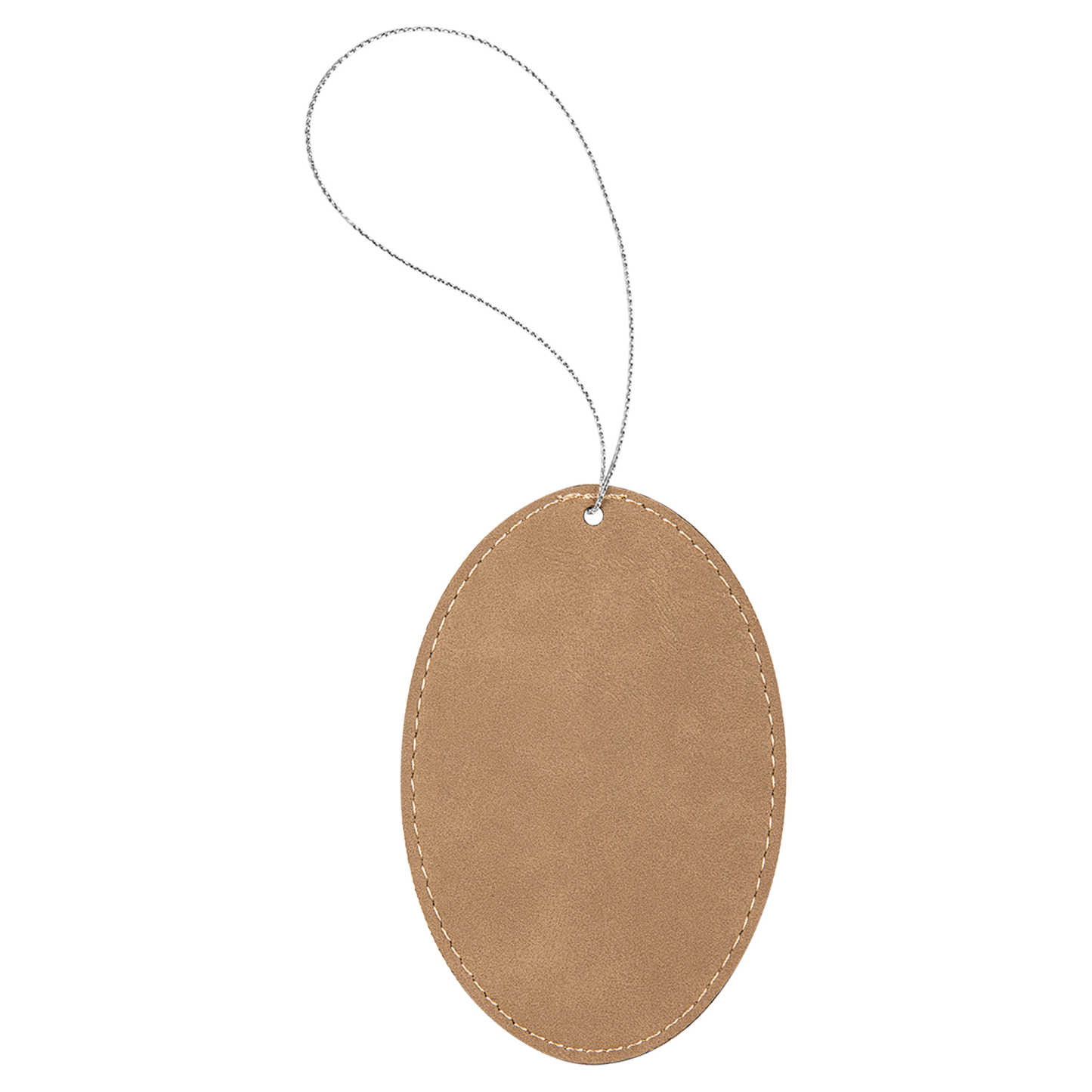 Oval Ornament with Gold String