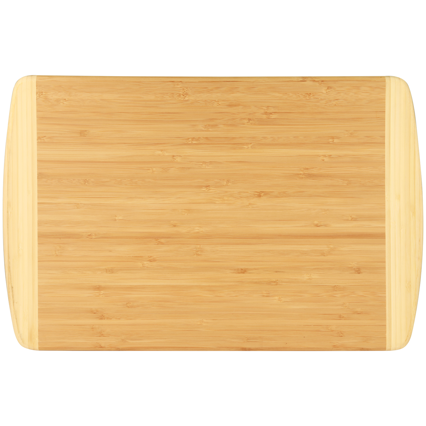 18" x 12" Bamboo 2-Tone Cutting Board