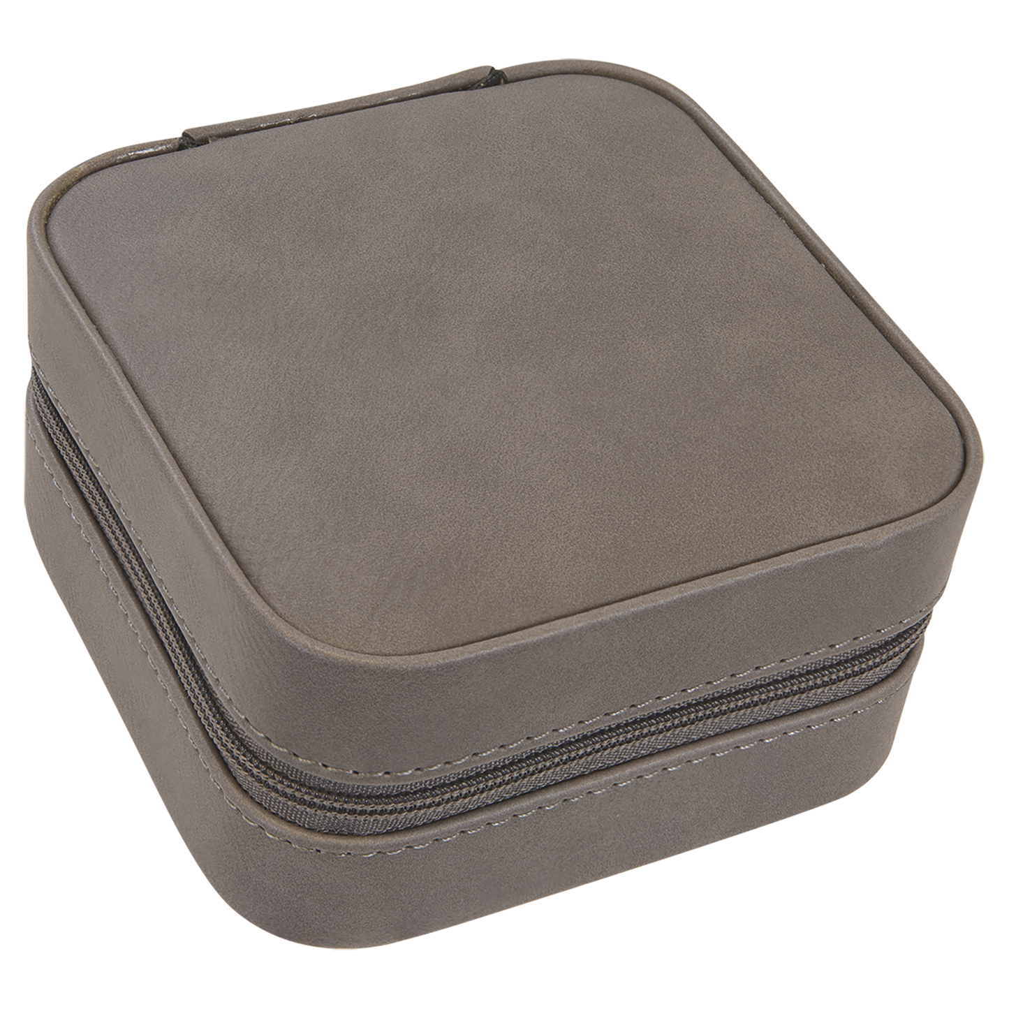 4" X 4" Laserable Leatherette Travel Jewelry Box