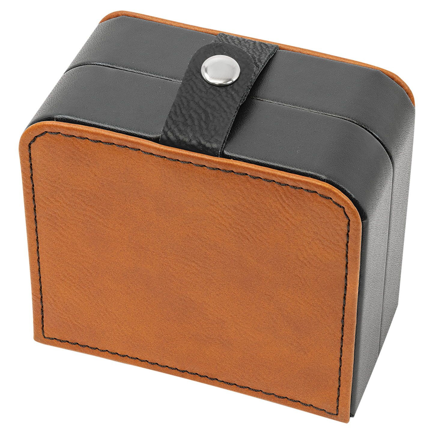 7 1/2" X 4 1/2" Laserable Leatherette Jewelry Box