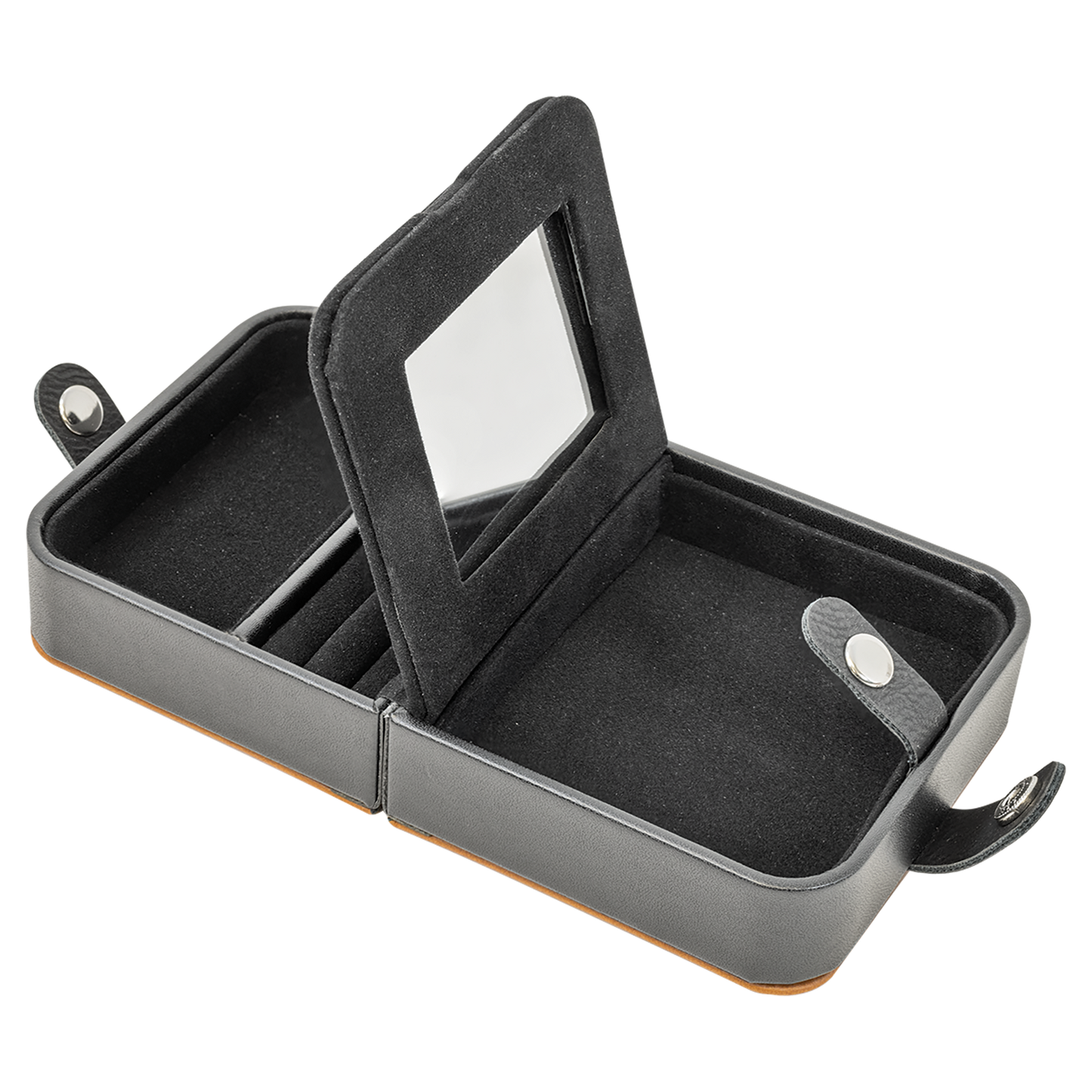 7 1/2" X 4 1/2" Laserable Leatherette Jewelry Box