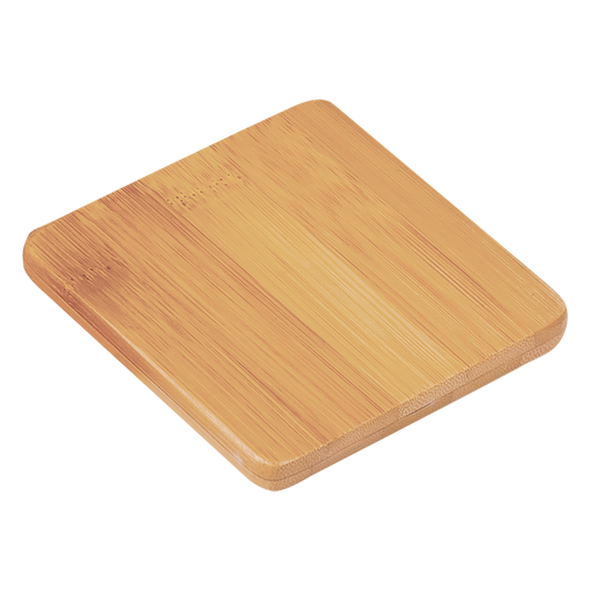 3 1/2" x 3 1/2" Square Bamboo Coaster