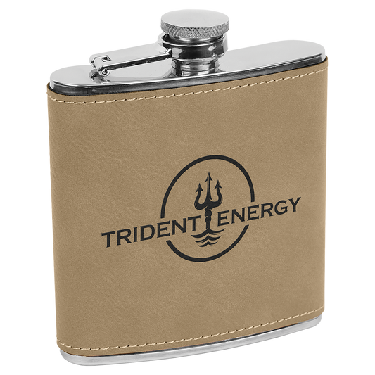 Stainless Steel Flask, 6 oz