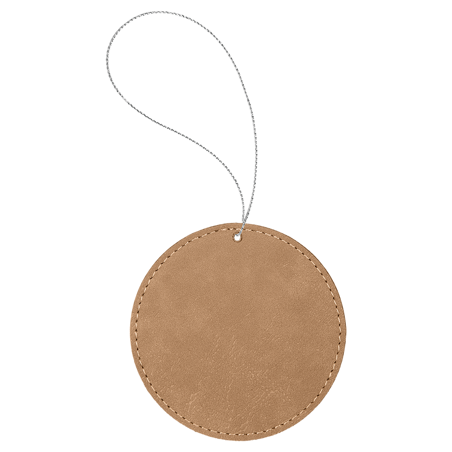 Round Ornament with Gold String