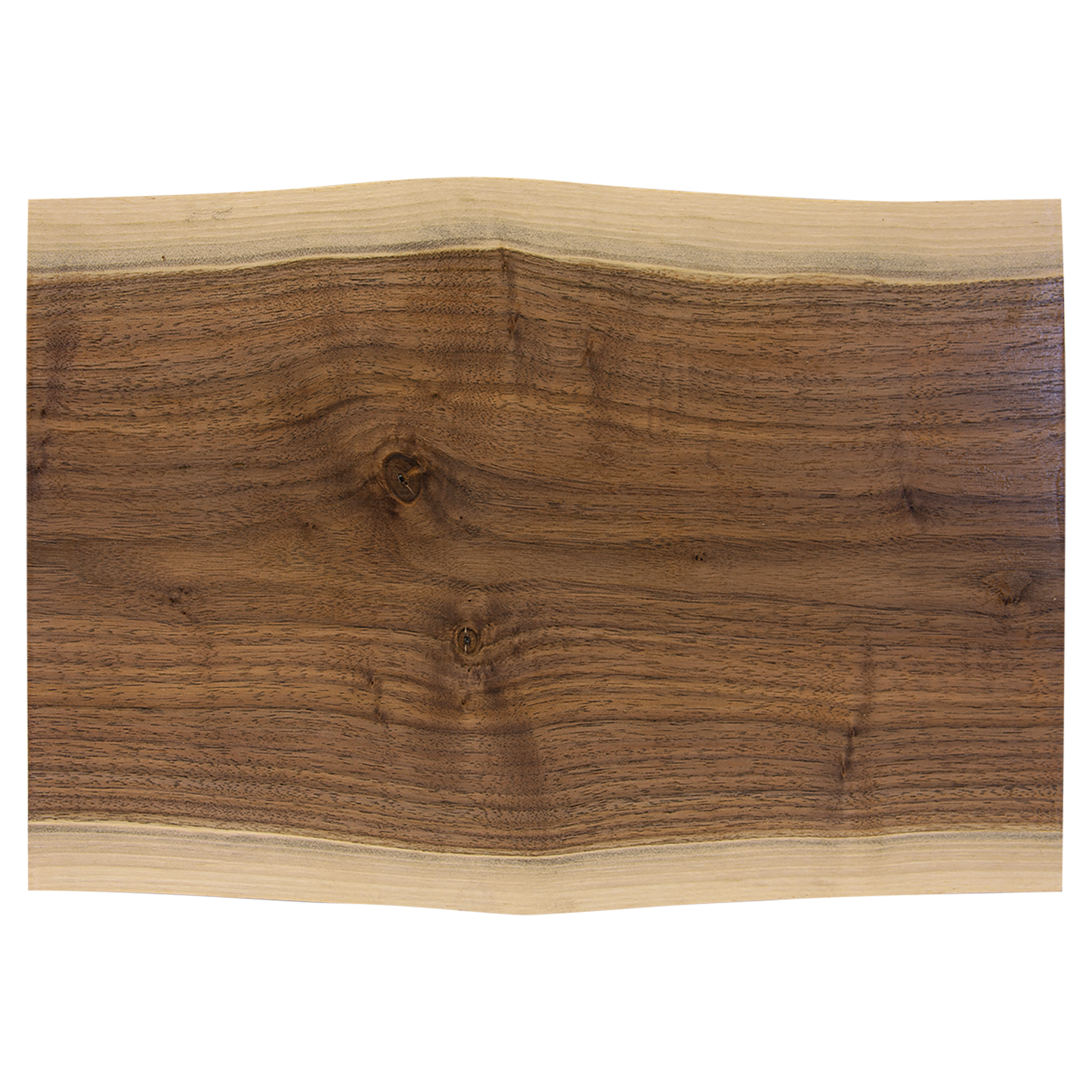 13 3/4"x 9 3/4" Black Walnut Cutting and Charcuterie Board