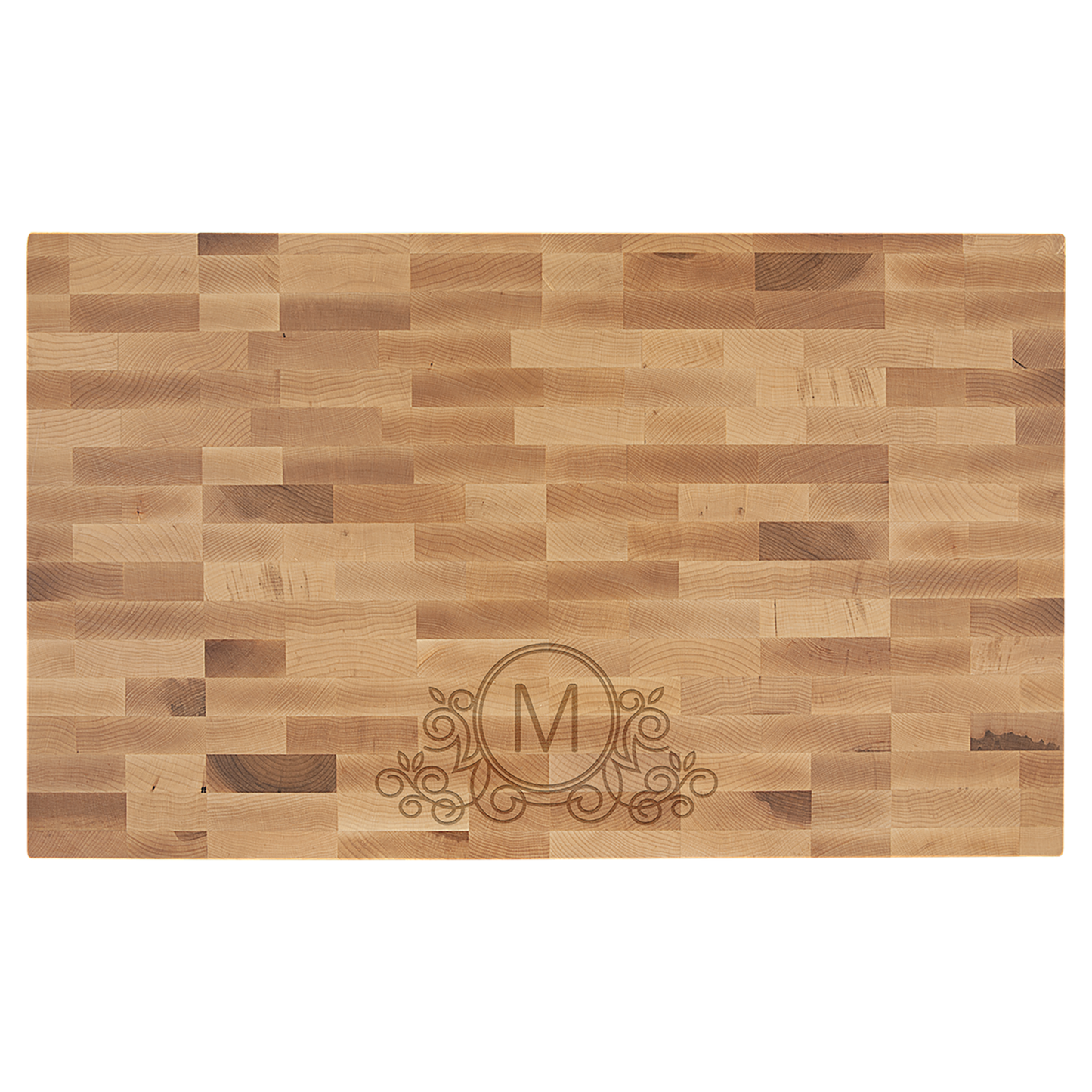 22" x 13" x 1 1/2" Maple Butcherblock Cutting Board