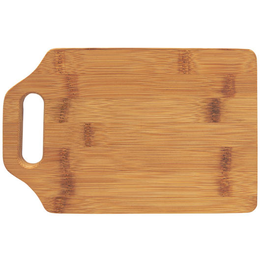 9" x 6" Bamboo Cutting Board with Handle