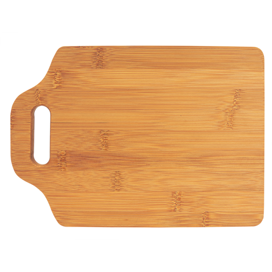 11" x 7 3/4" Bamboo Cutting Board with Handle