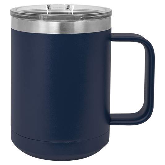 Polar Camel 15 oz. Vacuum Insulated Mug with Slider Lid