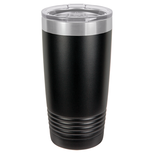 Polar Camel 20 oz.  Vacuum Insulated Ringneck Tumbler with Clear Lid