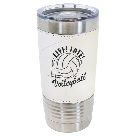 Polar Camel 20 oz. Volleyball Tumbler with Slider Lid