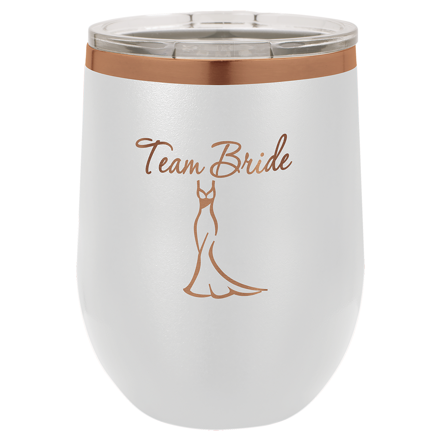 12 oz Stemless Wine Tumbler Ion-Plated