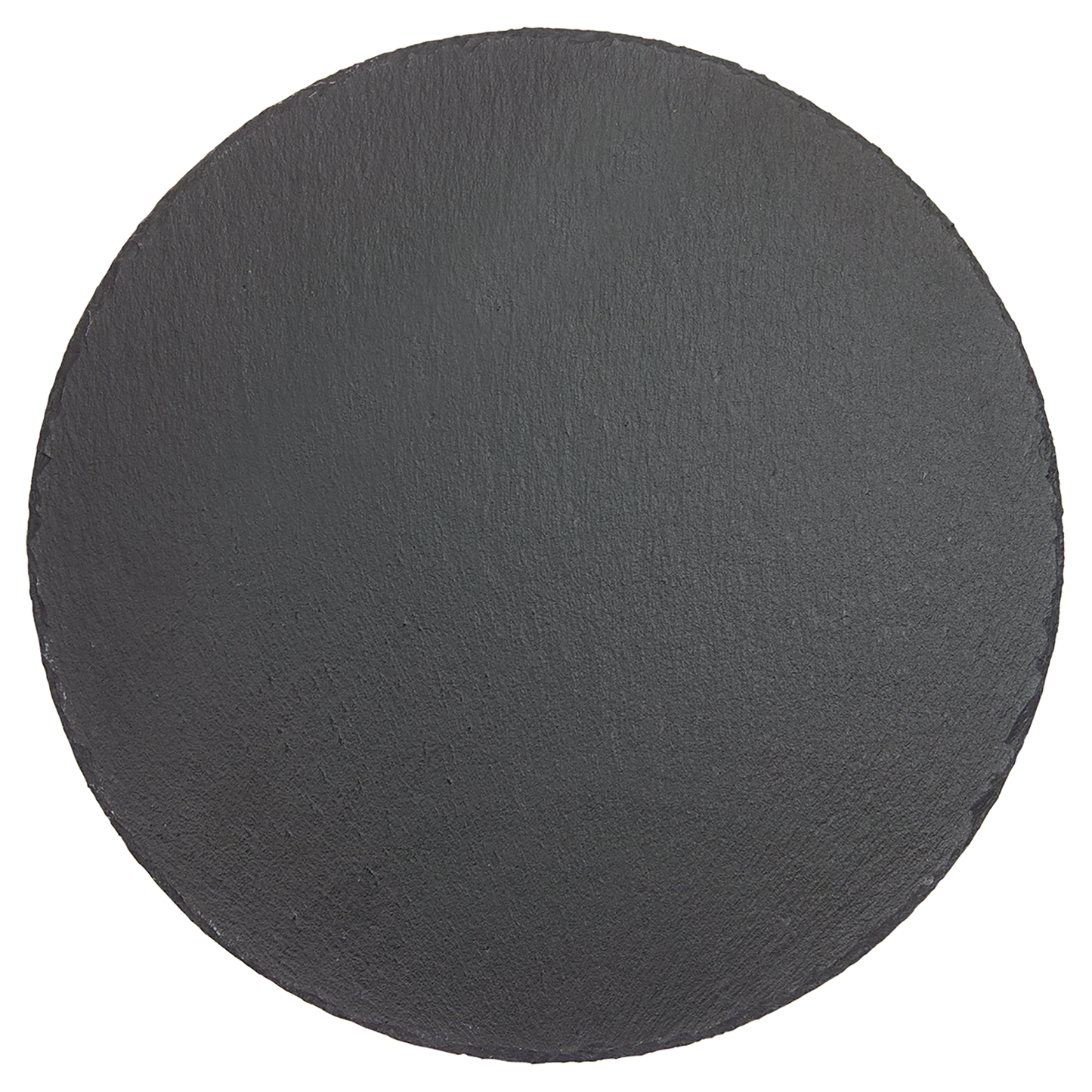 11 3/4" Round Slate Decor with Foam Pads