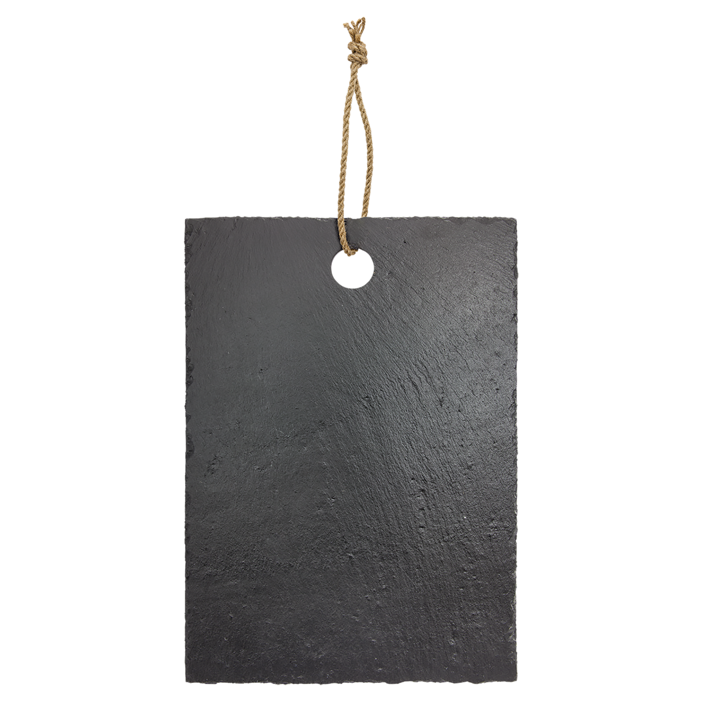 13 3/4" x 9 3/4" Rectangle Slate Cutting Board with Hanger String