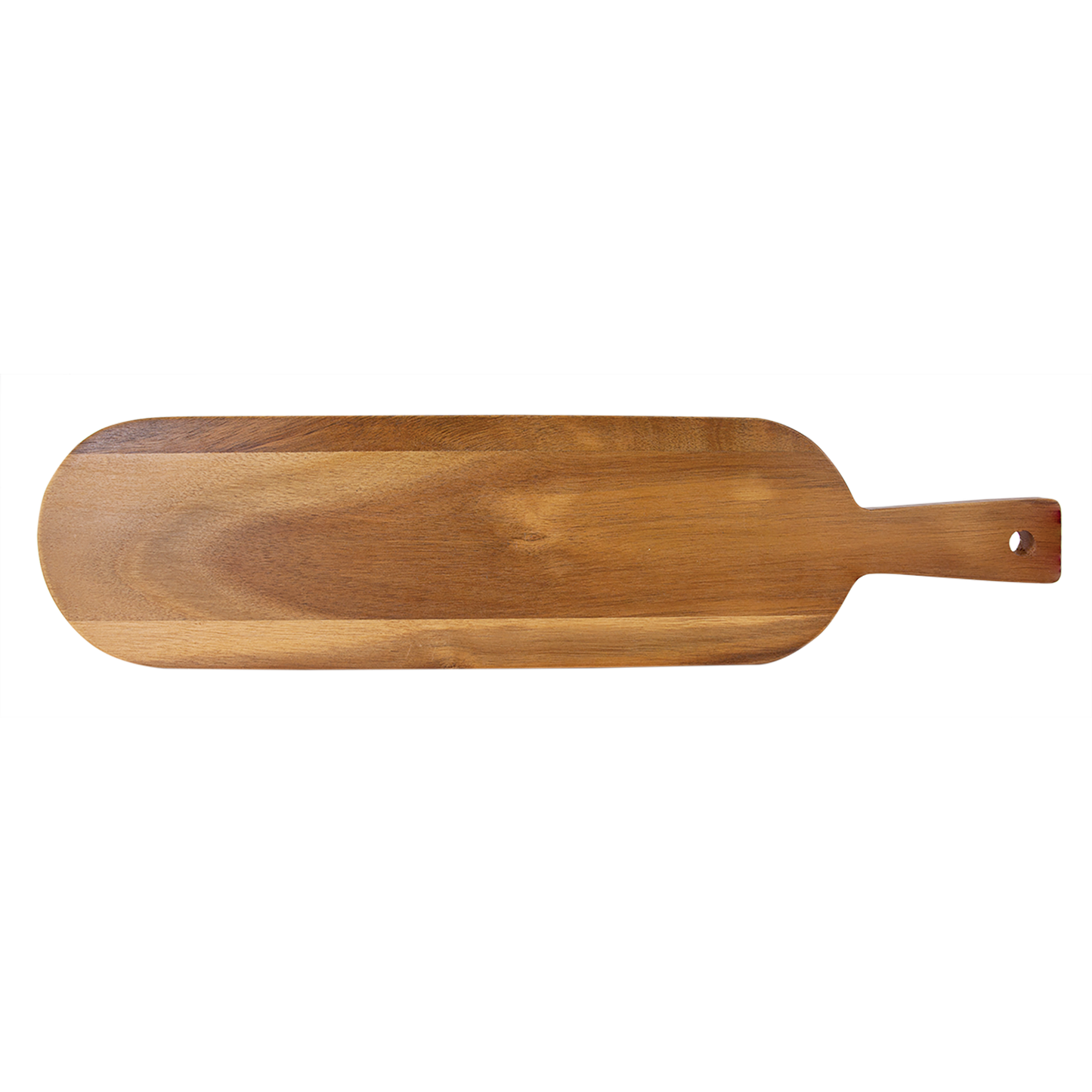 18 1/2" x 4 1/4" Acacia Wood/Slate Serving Board